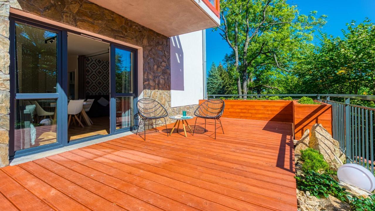 Apartament Garden Z Sauna Holiday Mountain Residence - 5D Apartamenty Świeradów-Zdrój Buitenkant foto